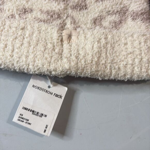 Bearfoot Dreams Knit Hat Cream CozyChic Winter Beanie Hat Soft Warm Skully $98 main image 4